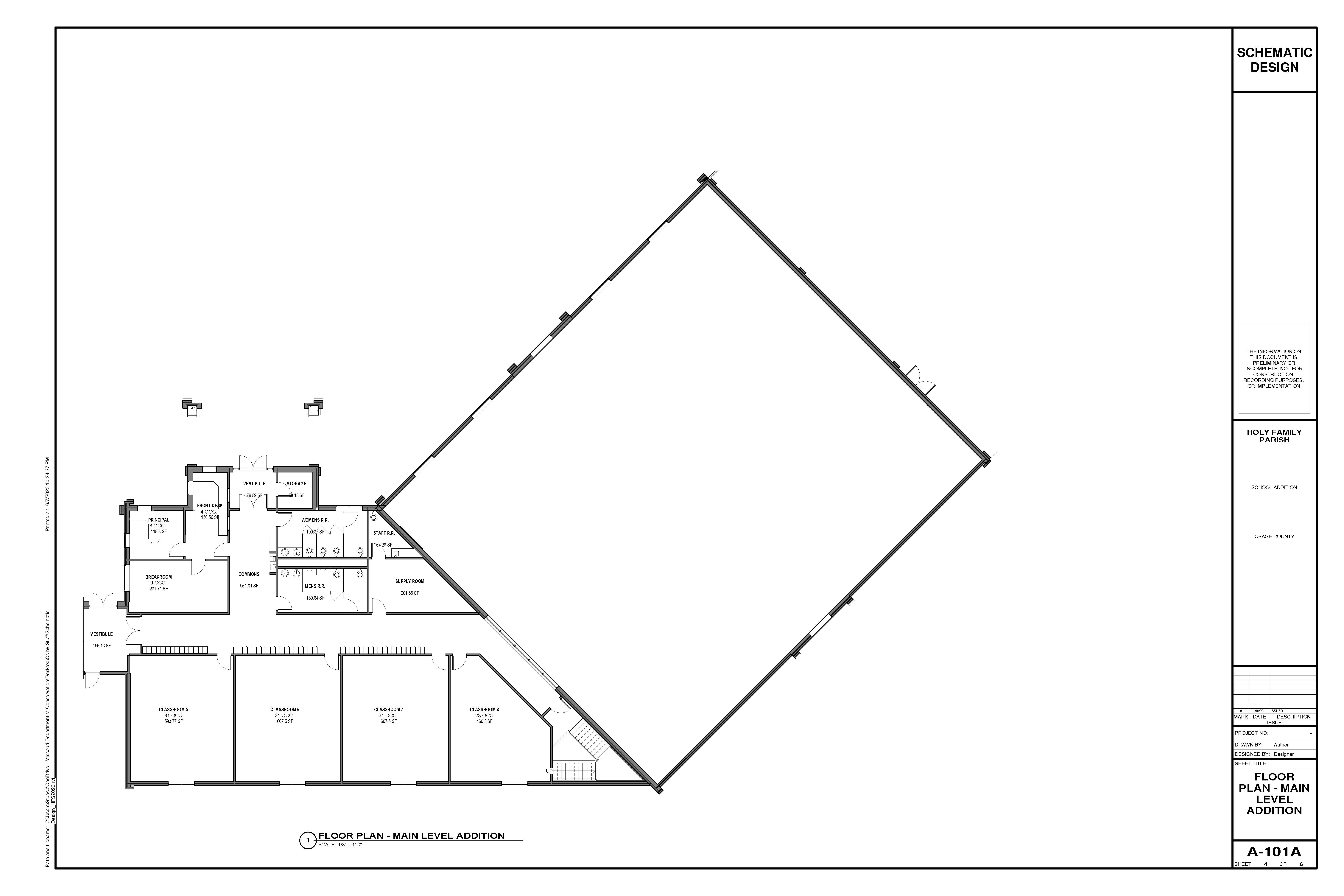 Schematic Design Package HFS 20230607 Page 6